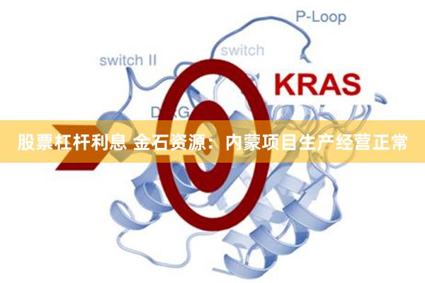 股票杠杆利息 金石资源：内蒙项目生产经营正常