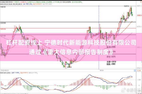 杠杆配资线上 宁德时代新能源科技股份有限公司通过《重大信息内部报告制度》