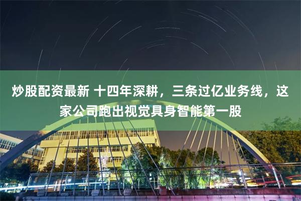 炒股配资最新 十四年深耕，三条过亿业务线，这家公司跑出视觉具身智能第一股